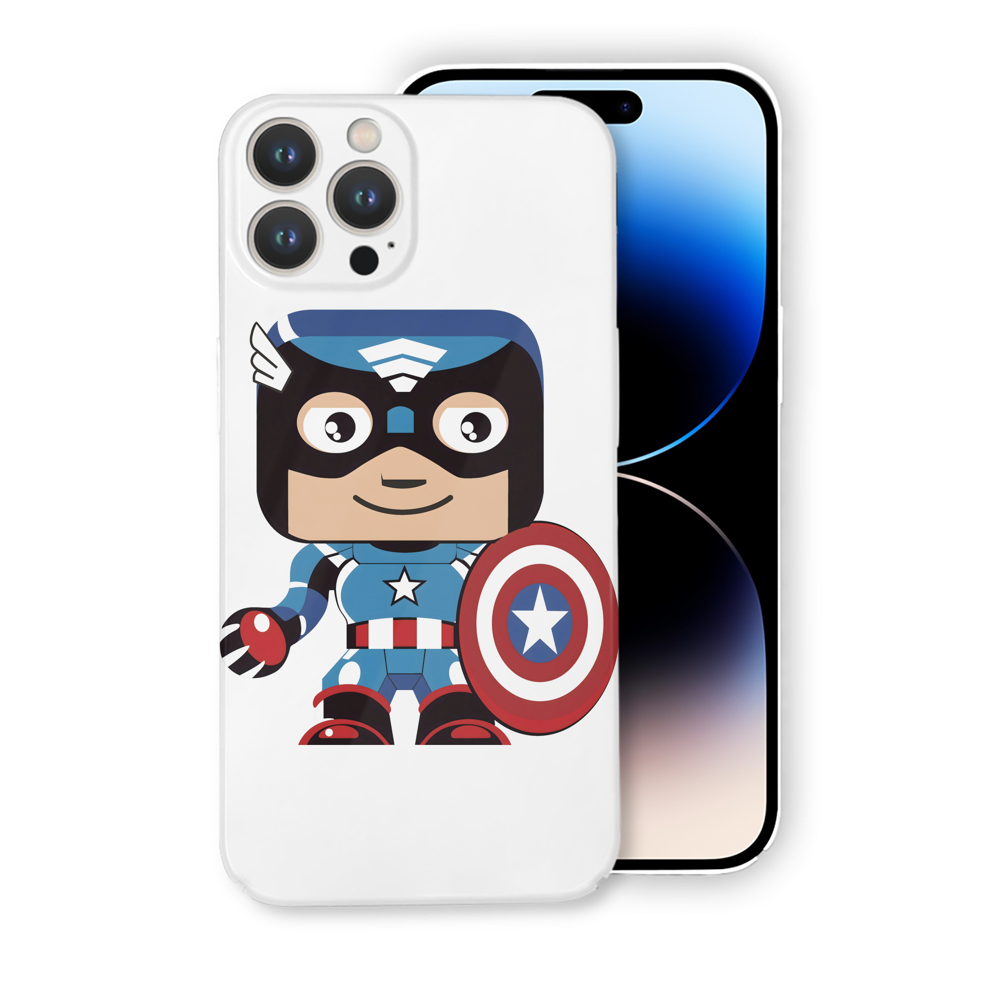 （画像用） アベンジャーズ The Avengers 【iPhone 14シリーズ対応】ハードケース